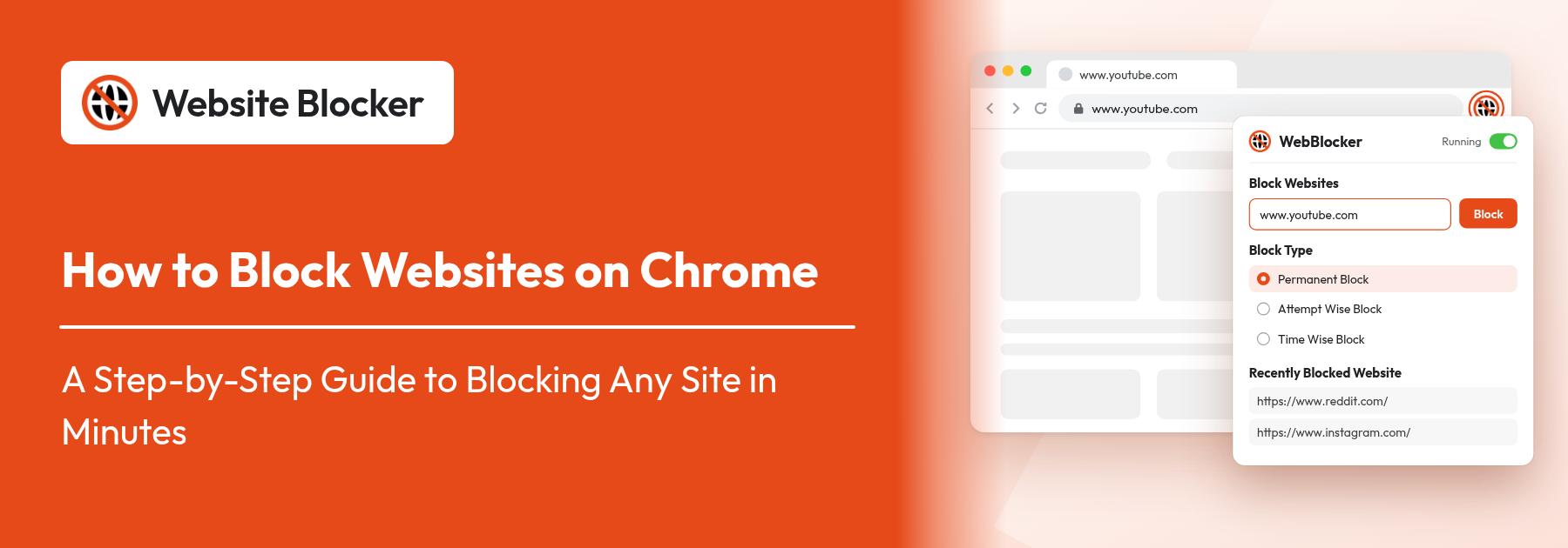How to block websites on Chrome with the Website Blocker extension